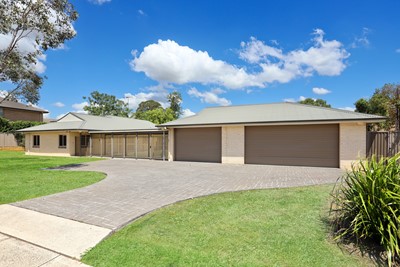 Exterior of Lifestyle Solutions Supported Independent Living property with five self-contained villas in Quakers Hill, Sydney.