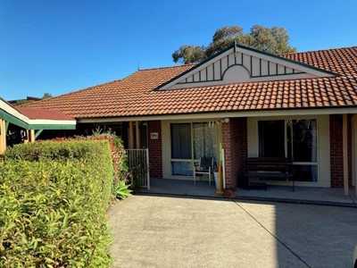 Exterior of Lifestyle Solutions two-bedroom Supported Independent Living accommodation in Warabrook, NSW